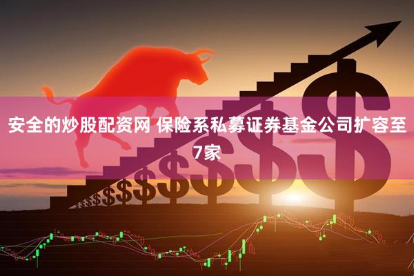 安全的炒股配资网 保险系私募证券基金公司扩容至7家